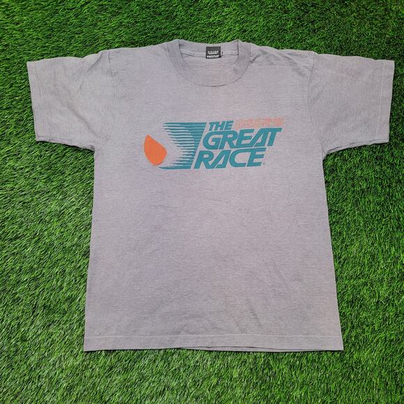 Vintage 90s The Great Race Pittsburgh T-Shirt Medium Screen Stars Best USA - Picture 1 of 9